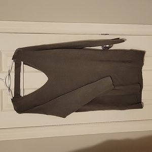 RVCA grey knit sweater dress